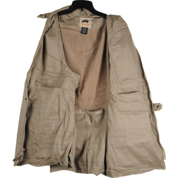Humvee by CampCo Safari Photo Vest (X-Small, Khaki) New With Tags - Picture 3 of 4